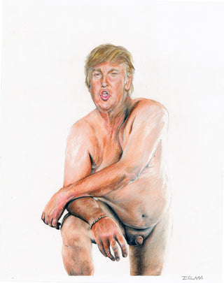 Illma Gore, Make America Great Again, 2016 contemporary Works on Paper by the Australian Artist.