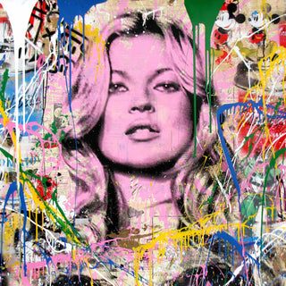 Mr. Brainwash, Cover Girl, 2026 contemporary Print by the French Artist.