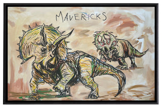The Connor Brothers, Mavericks, 2023 contemporary Painting by the British Artist.