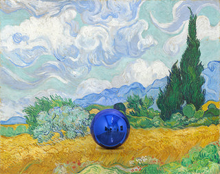 Jeff Koons, Gazing Ball (van Gogh Wheatfield with Cypresses), 2017 contemporary Print by the American Artist.
