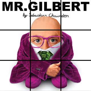 Sebastian Chaumeton, Mr Gilbert, 2022 contemporary Painting by the British Artist.