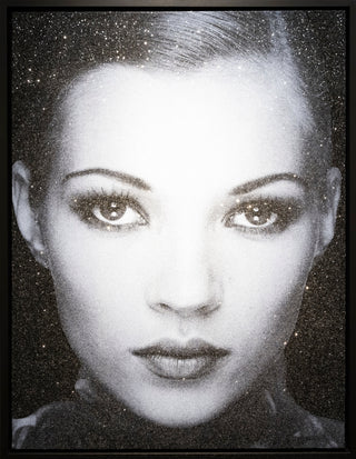 Russell Young, Kate Moss - Thunder Blue, 2019 contemporary Print by the British Artist.