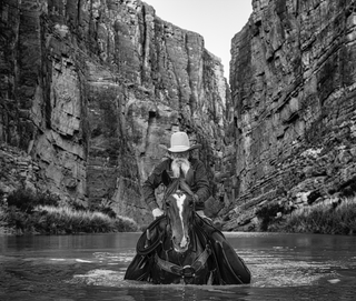 David Yarrow, The Border, 2023 contemporary Print by the British Artist.