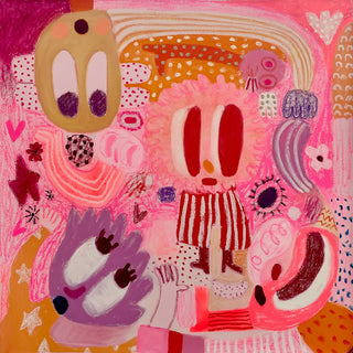 Fanny Brodar, We Forgot Why We Came, 2025 contemporary Painting by the American Artist.