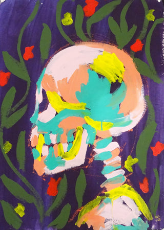 Bradley Theodore, Look at Me 3, 2016 contemporary Works on Paper by the Caribbean Artist.