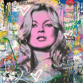 Mr Brainwash, Cover Girl, 2025 contemporary Print by the French Artist.