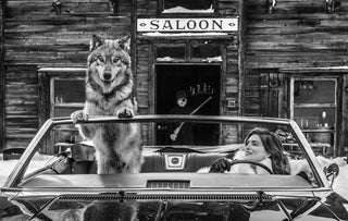 David Yarrow, Cindy’s Shotgun Wedding, 2019 contemporary Print by the British Artist.