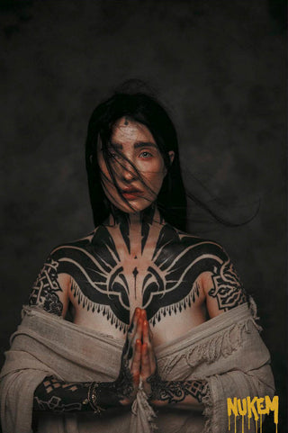 Haris Nukem, Faith was Never Certain, 2019 contemporary Works on Paper by the British Artist.