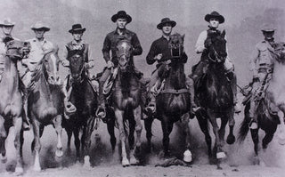 Russell Young, Magnificent Seven (Marfa White), 2011 contemporary Print by the British Artist.