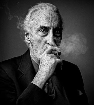 Andy Gotts, Christopher Lee, 2005 contemporary Print by the British Artist.