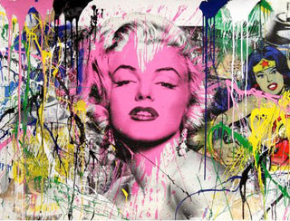 Mr Brainwash, My Heart Is Yours, 2017 contemporary Print by the French Artist.