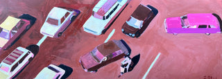 Jessica Brilli, Changing Lanes, 2025 contemporary Works on Paper by the American Artist.