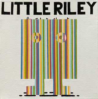 Sebastian Chaumeton, Little Riley (Vertical), 2022 contemporary Painting by the British Artist.