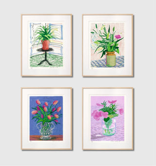 David Hockney, A Bigger Book – Full set, 2010/2016 contemporary Works on Paper by the British Artist.