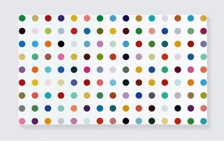 Damien Hirst, Gentamycin Sulfate, 2020 contemporary Painting by the British Artist.