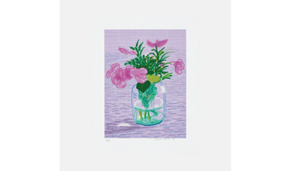 David Hockney, A Bigger Book, Art Edition A, ‘Untitled, 329’, 2010 contemporary Works on Paper by the British Artist.