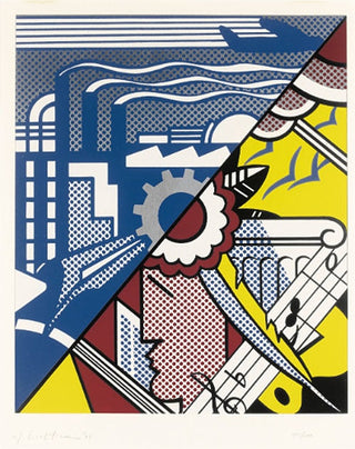 Roy Lichtenstein, Industry and the Art (II), 1969 contemporary Print by the American Artist.