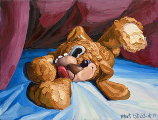 Brent Estabrook, Undercovers, 2019 contemporary Painting by the American Artist.