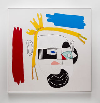 bErto, Kingston Town, 2021 contemporary Works on Paper by the American Artist.