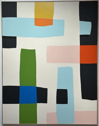 François Bonnel, La Béatitude, 2021 contemporary Painting by the French Artist.