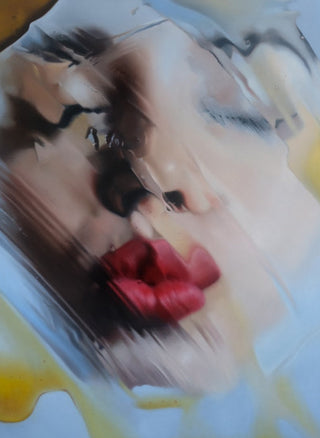 Mike Dargas, Reflection of Dreams, 2019 contemporary Painting by the German Artist.