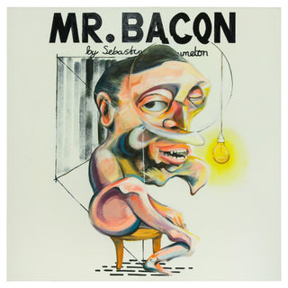 Sebastian Chaumeton, Mr. Bacon, 2022 contemporary Painting by the British Artist.