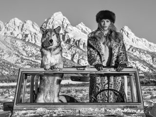David Yarrow, Twin Peaks, 2025 contemporary Print by the British Artist.