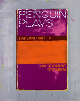 Harland Miller, Overcoming Optimism, 2014 contemporary Print by the British Artist.