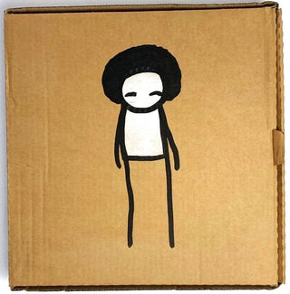 Stik, Untitled (Pizza Box), 2011 contemporary Works on Paper by the British Artist.