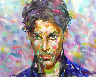 Paul Wright, Prince, 2007 contemporary Painting by the British Artist.