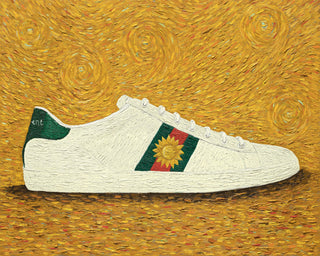 Ross Muir, Sunflowers, 2022 contemporary Painting by the British Artist.