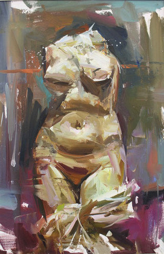 Paul Wright, Torso, 2020 contemporary Painting by the British Artist.