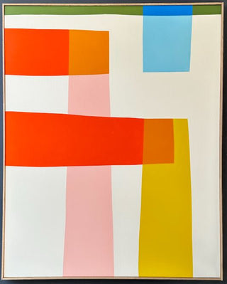 François Bonnel, Blue Lotus, 2016 contemporary Painting by the French Artist.