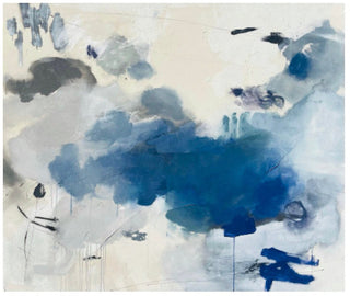 Melissa Herrington, In the evening air, between here and there, 2022 contemporary Painting by the American Artist.