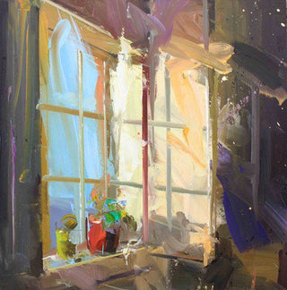 Paul Wright, Same Old, 2018 contemporary Painting by the British Artist.