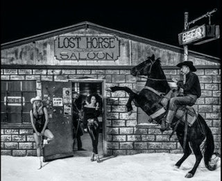 David Yarrow, The Lost Horse Saloon, 2020 contemporary Print by the British Artist.