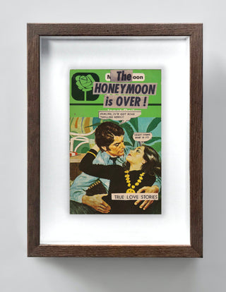The Connor Brothers, The Honeymoon Is Over (Green), 2021 contemporary Works on Paper by the British Artist.