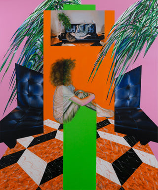 Nevena Prijic, Dominion, 2011 contemporary Painting by the Serbian Artist.