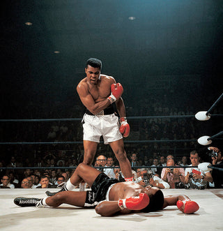 Neil Leifer, Muhammad Ali vs. Sonny Liston, 1965 contemporary Works on Paper by the American Artist.