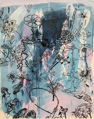 Dan Baldwin, Full Moon #4, 2022 contemporary Print by the British Artist.