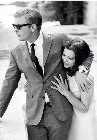 Terry O'Neill, Michael Caine with Giovanna Ralli, 1968 contemporary Works on Paper by the British Artist.