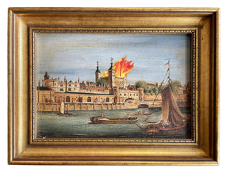The Connor Brothers, The Great Fire, 2025 contemporary Painting by the British Artist.