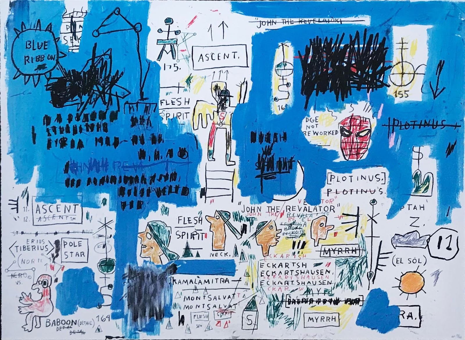 The Jean-Michel Basquiat 1982 price of Ascent, caused the Basquiat estate to release a limited edition of prints in 2017.