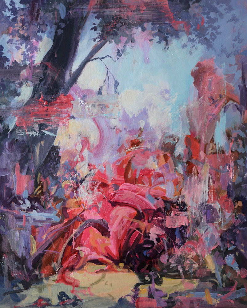 For Dairo Vargas&rsquo; figurative painting, meaning hovers between abstraction and representation with ethereal figures that emerge slowly, as in Becoming (2025)