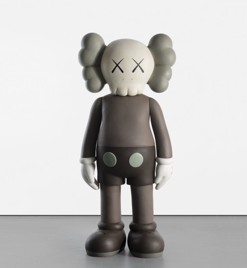 Quickly becoming one of the more famous artists today, KAWS sculptures like this Four Foot Companion (Brown) (2009), Edition of 100 are in high demand.