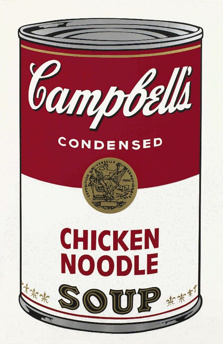 Andy Warhol&rsquo;s, Chicken Noodle Soup (1968) is among the most iconic Pop Art images of all time.