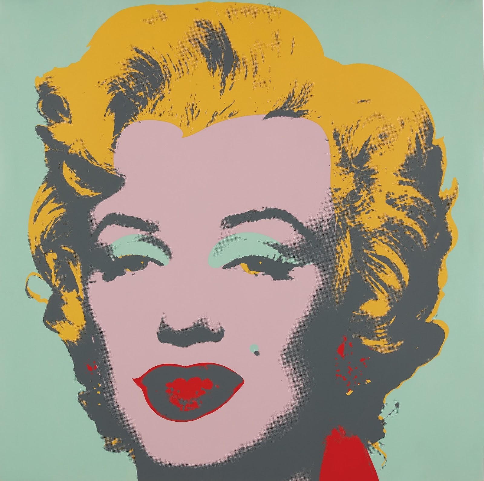 Andy Warhol is known for creating Pop Art portrait images of iconic figures, such as Marilyn (F. & S. II.23) (1967)